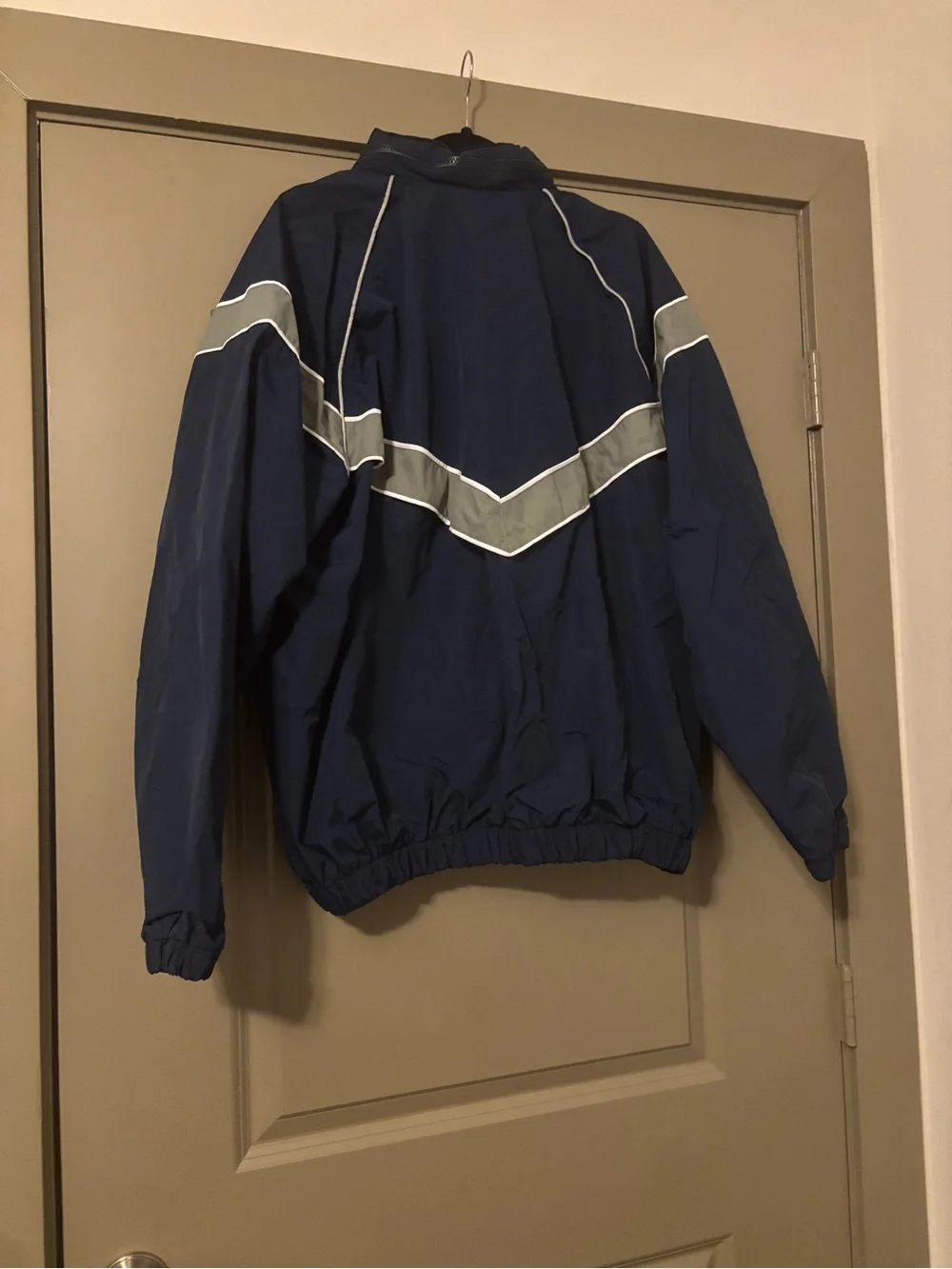 Vintage U.S. Air Force PTU Jacket XL Short SKILCRAFT Navy Blue Reflective